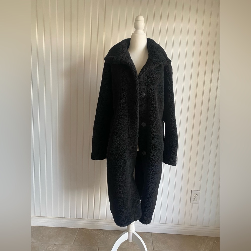 GAP Teddy Sherpa Long Coat